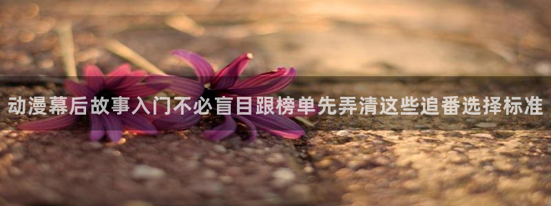 动漫分类导航